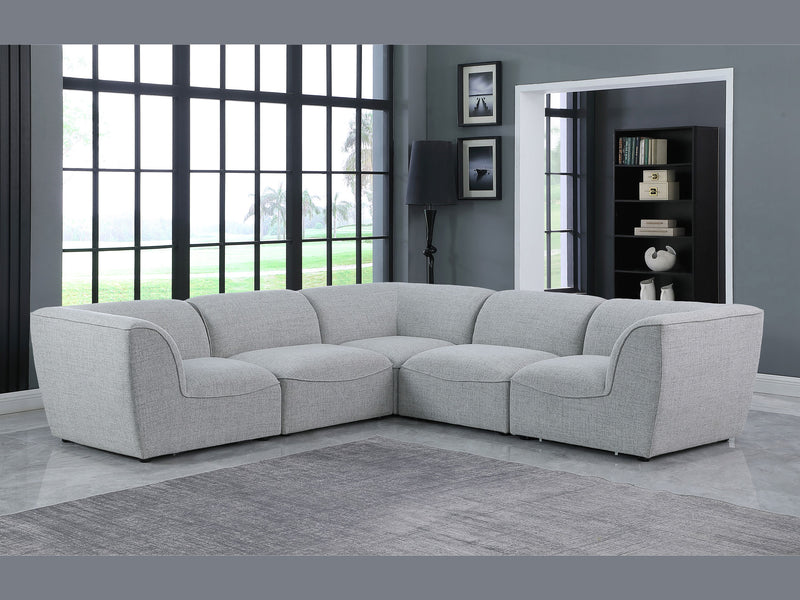 Miramar 109" Wide 5 Piece Modular Sectional