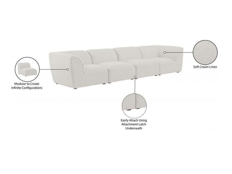 Miramar 109" Wide Modular Sofa