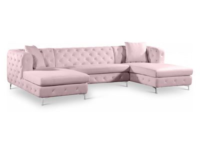 Gail 127" Wide U Sectional