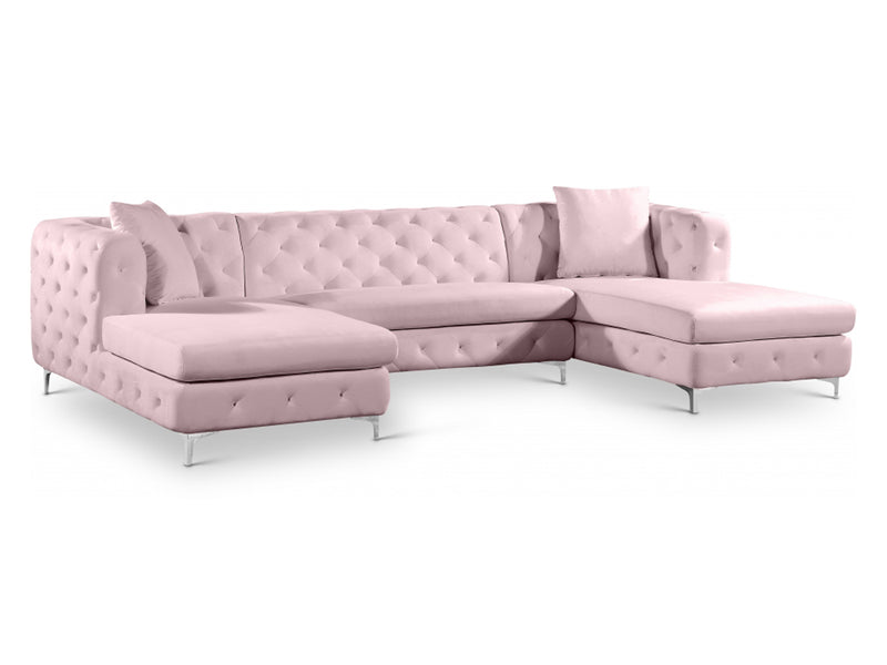 Gail 127" Wide U Sectional