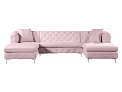 Gail 127" Wide U Sectional