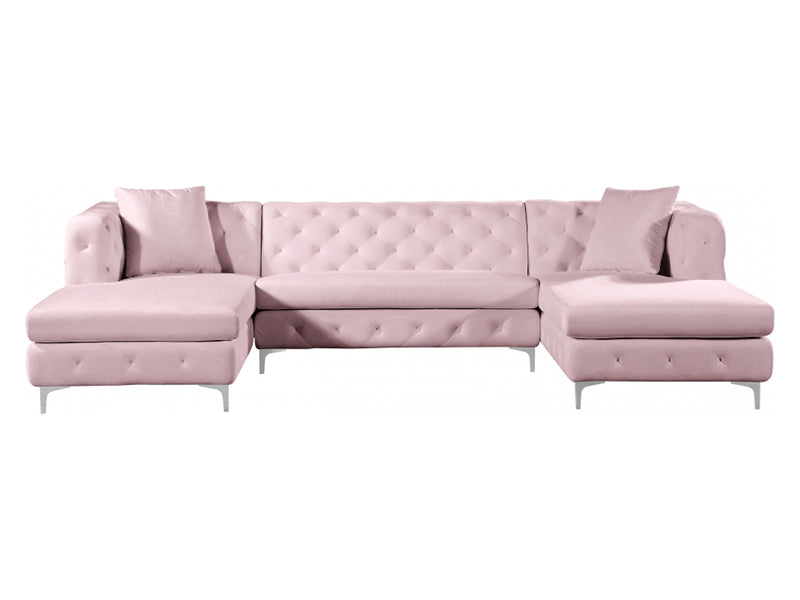 Gail 127" Wide U Sectional
