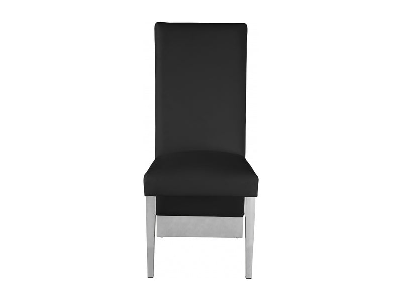 Porsha 19.5" Wide Faux Leather Dining Chair (Set of 2)