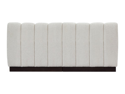 Quinn 64" Wide Chenille Fabric Modular Loveseat