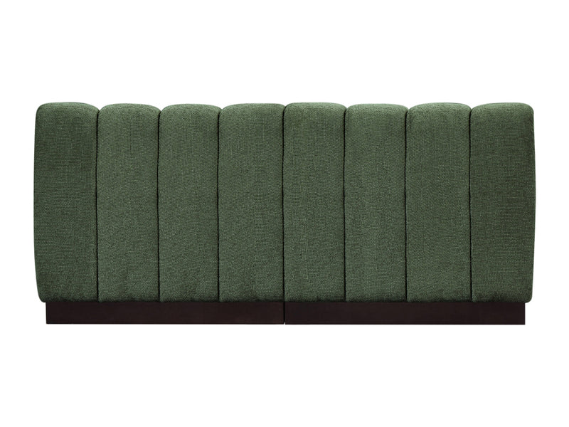 Quinn 64" Wide Chenille Fabric Modular Loveseat