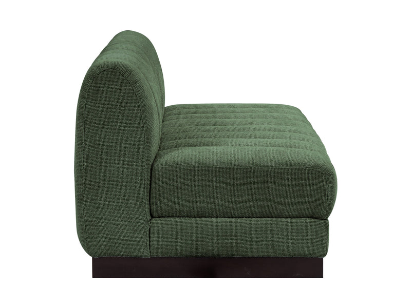 Quinn 64" Wide Chenille Fabric Modular Loveseat