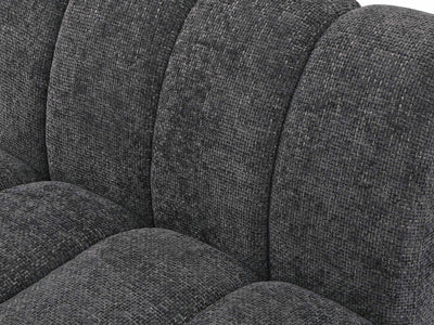 Quinn 64" Wide Chenille Fabric Modular Loveseat