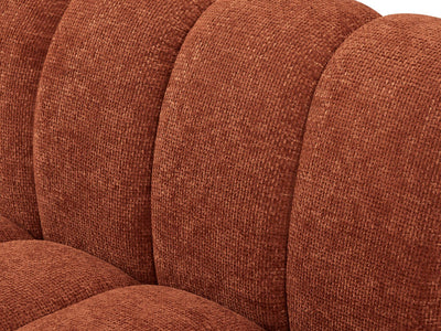 Quinn 64" Wide Chenille Fabric Modular Loveseat