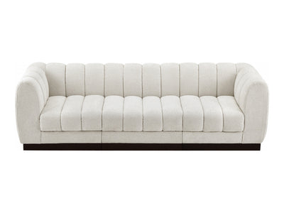 Quinn 101" Wide Chenille Fabric Modular Sofa
