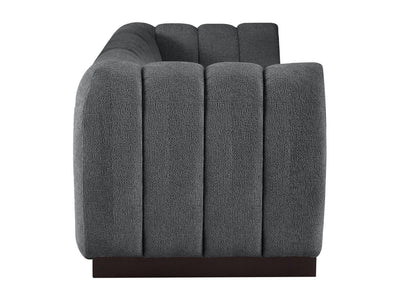 Quinn 101" Wide Chenille Fabric Modular Sofa