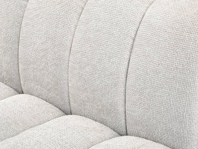 Quinn 128" Wide Chenille Fabric Modular Sofa