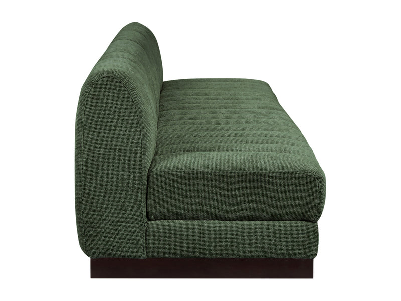 Quinn 128" Wide Chenille Fabric Modular Sofa