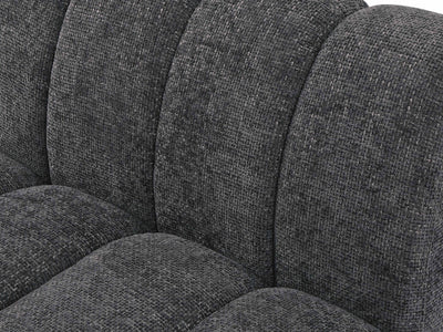 Quinn 128" Wide Chenille Fabric Modular Sofa
