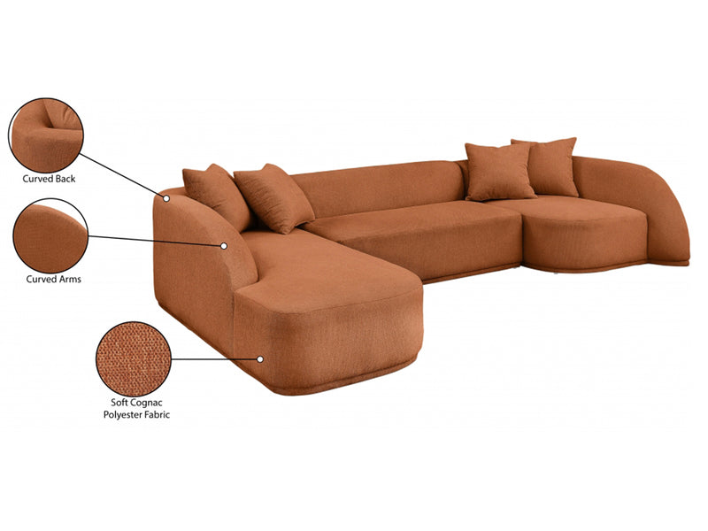 Rita Meri 122.5" Wide Sectional