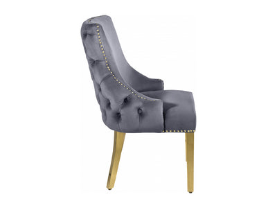 Tuft 24" Wide Velvet Dining Chair (Set of 2)