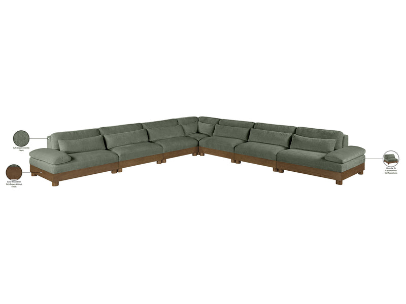 Turin Meri L Shape Modular Sectional