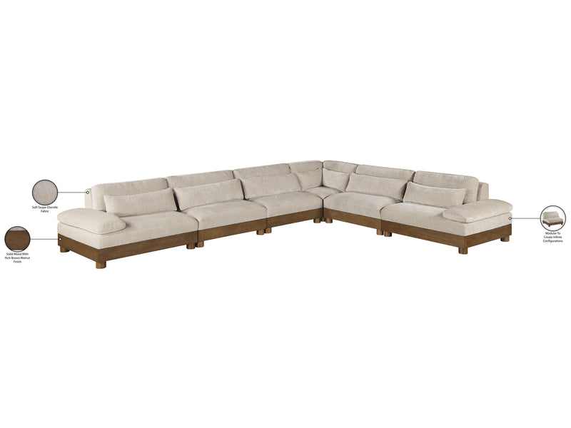 Turin Meri L Shape Modular Sectional