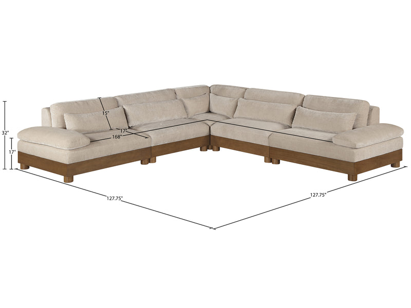 Turin Meri L Shape Modular Sectional
