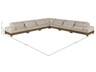 Turin Meri L Shape Modular Sectional