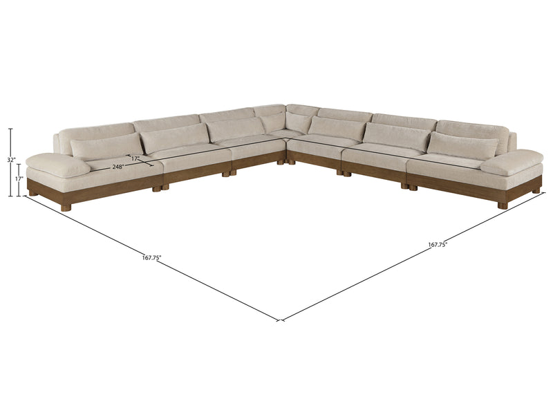 Turin Meri L Shape Modular Sectional