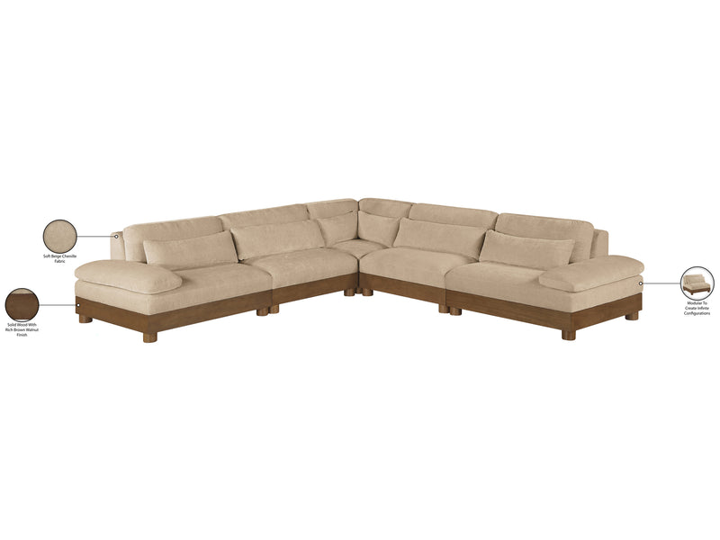 Turin Meri L Shape Modular Sectional