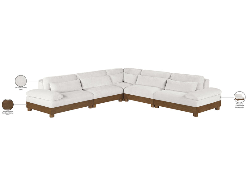 Turin Meri L Shape Modular Sectional