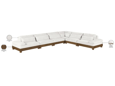 Turin Meri L Shape Modular Sectional