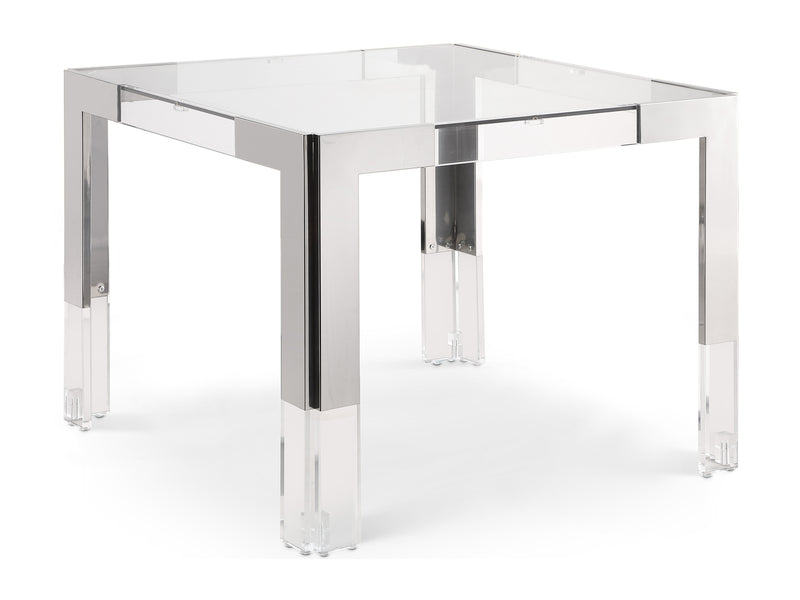 Casper 38" Wide Glass Dining Table