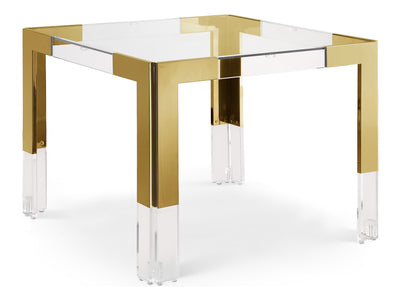 Casper 38" Wide Glass Dining Table