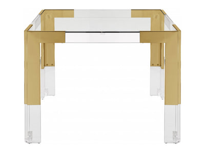 Casper 38" Wide Glass Dining Table