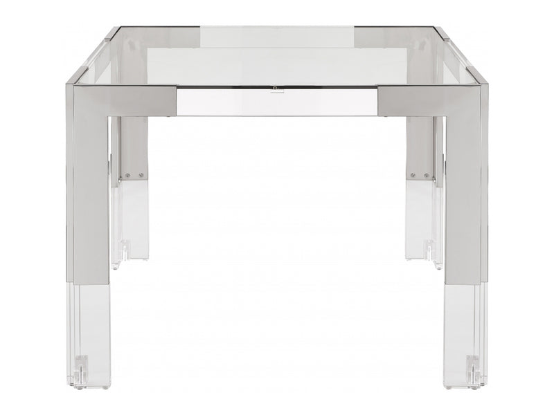 Casper 38" Wide Glass Dining Table