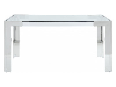 Casper 60" Wide Glass Dining Table