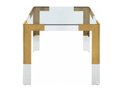 Casper 60" Wide Glass Dining Table