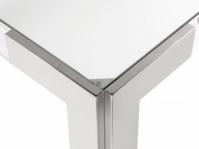 Casper 38" Wide Glass Dining Table