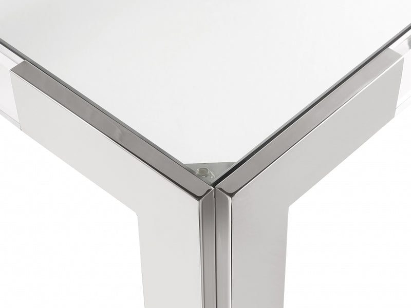 Casper 38" Wide Glass Dining Table