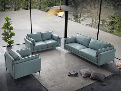 Mesut 32" Wide Leather Armchair