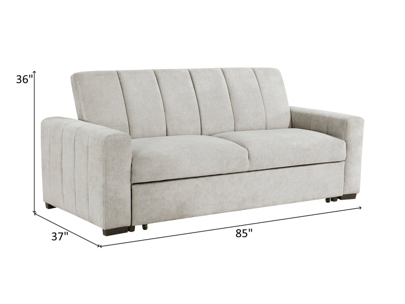 Michah 9622 85" Wide Convertible Sofa