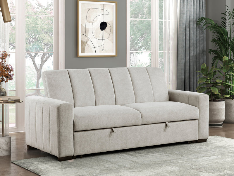 Michah 9622 85" Wide Convertible Sofa