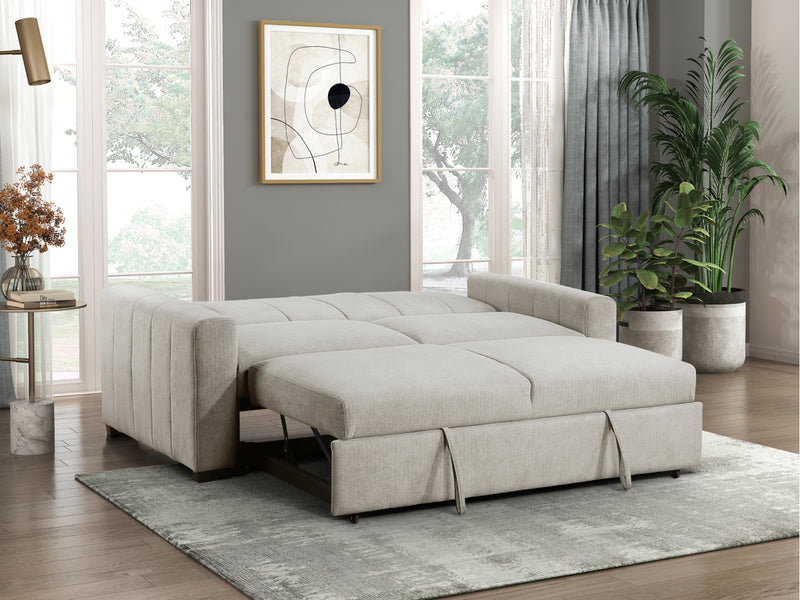 Michah 9622 85" Wide Convertible Sofa