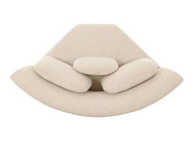 Misty 92.7" / 92.7" Wide Boucle Fabric L Sectional