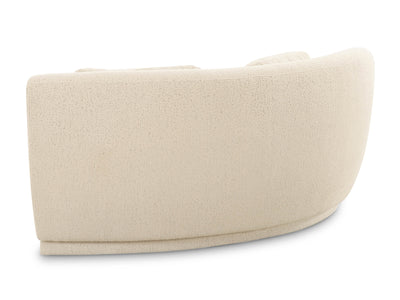 Misty 92.7" / 92.7" Wide Boucle Fabric L Sectional