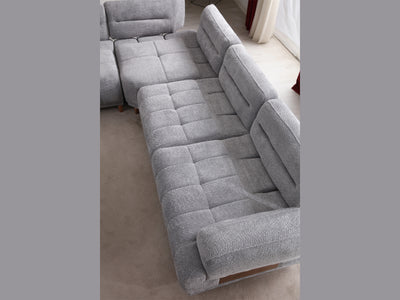 Alfa Mobti 120" / 120" Wide Extendable Sectional