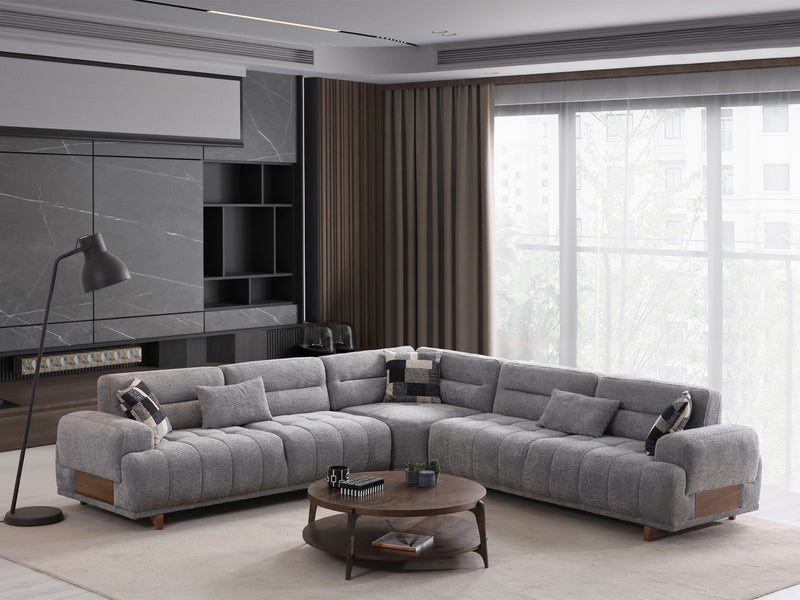 Alfa Mobti 120" / 120" Wide Extendable Sectional