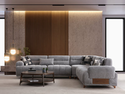 Alfa Mobti 120" / 120" Wide Extendable Sectional