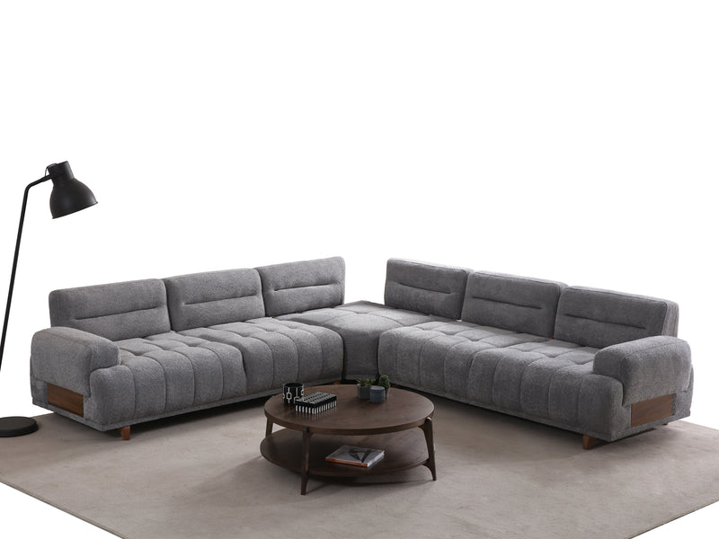 Alfa Mobti 120" / 120" Wide Extendable Sectional