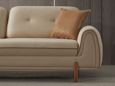 Mocca Sark 92.5" Wide Extendable Sofa