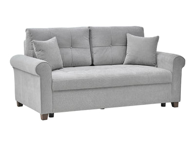 Mocca 74.8" Wide Convertible Loveseat