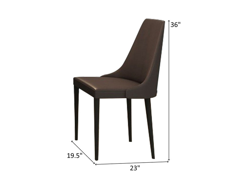 Moderna 19.5" Wide Dining Chair (Set of 2)