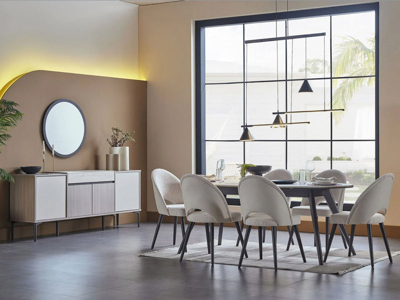 Mona 6 Person Dining Room Set