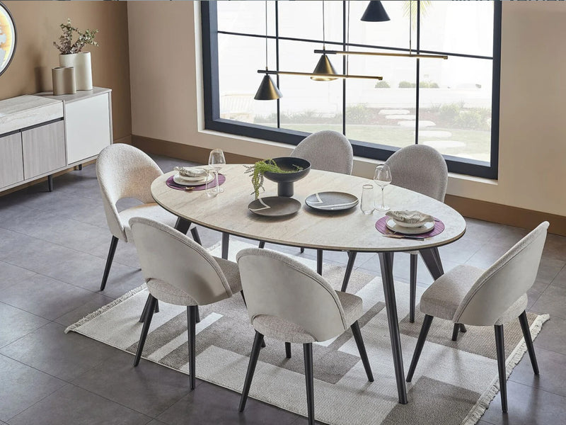 Mona 6 Person Dining Room Set
